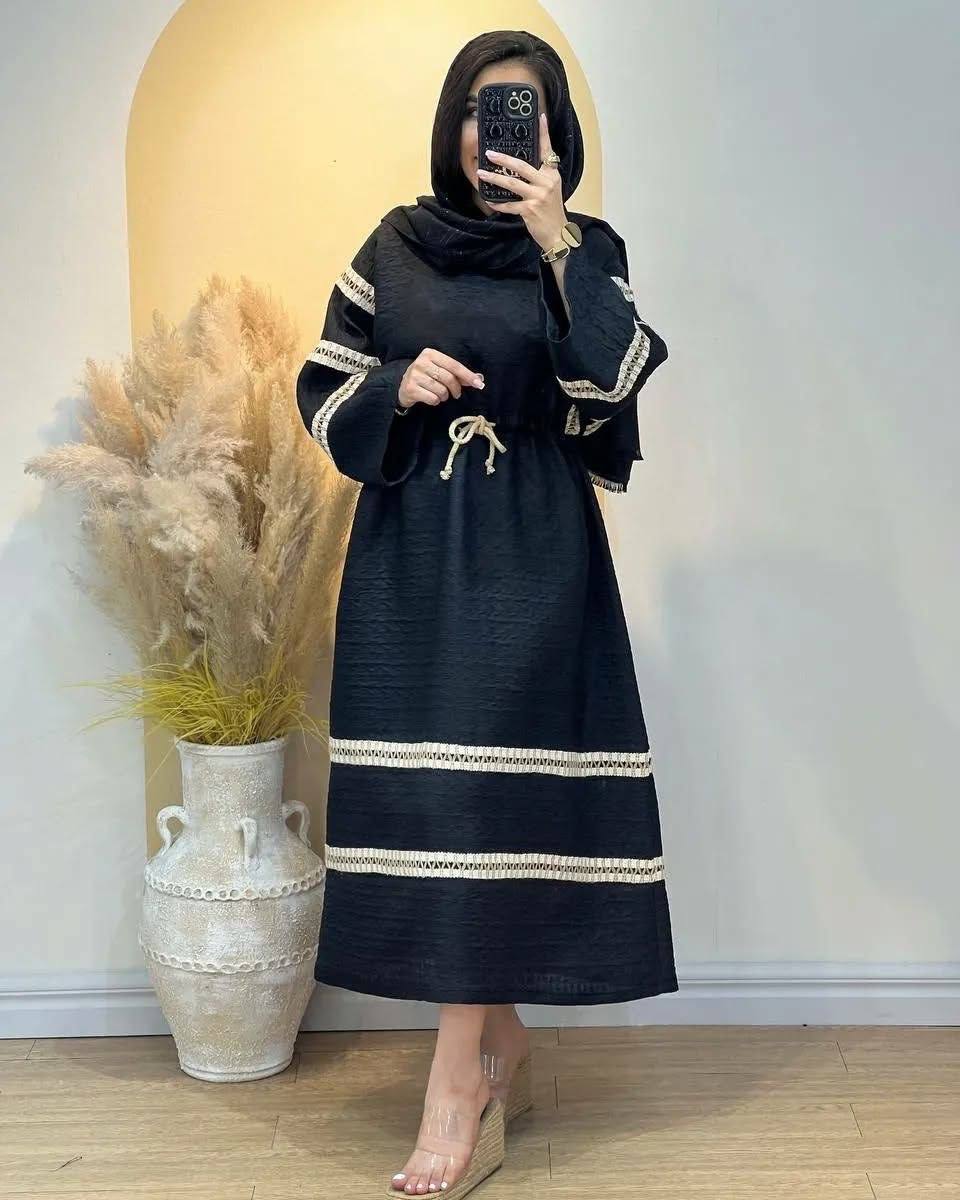 کفتان لیلی جنس : صوفیا ژاکارد  مشکی , قهوه‌ای , سورمعی ,  فری سایز زنانه