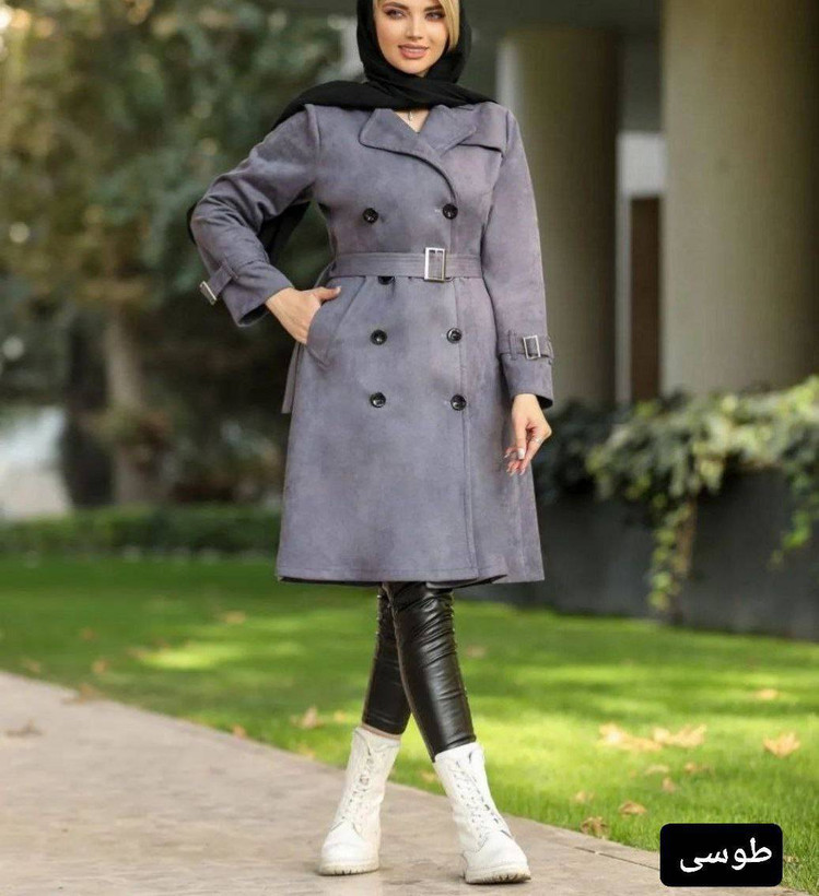 پالتو نوشاد زنانه - رنگبندی - جنس : سوییت - فری سایز بزرگ