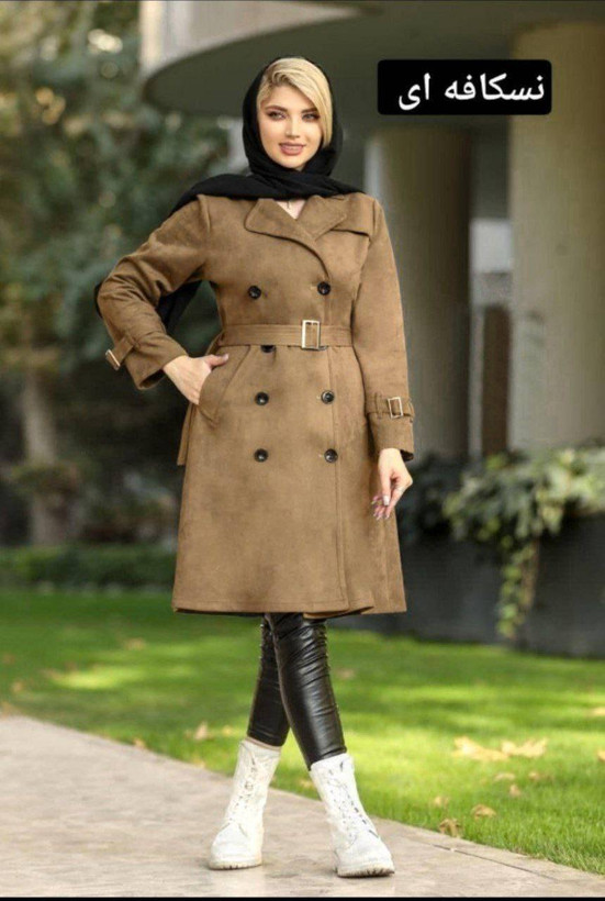 پالتو نوشاد زنانه - رنگبندی - جنس : سوییت - فری سایز بزرگ