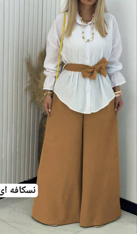 مانتو شلوار پرنسس زنانه🥰 جنس : 🤩ابروبادی+مازراتی🤩رنگ بندی - فری سایز