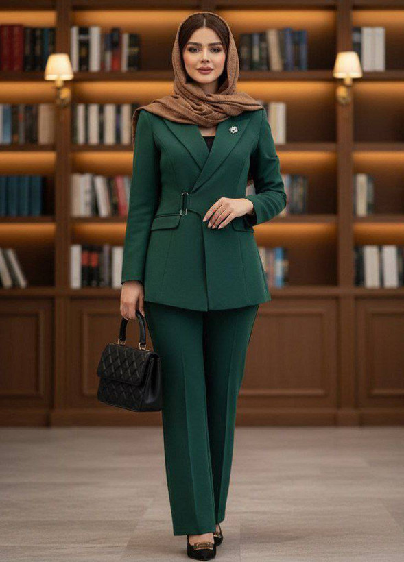 کت شلوار زنانه شادی - جنس : مازراتی - رنگ بندی - سایزبندی زنانه ارسال ۱۰ روز