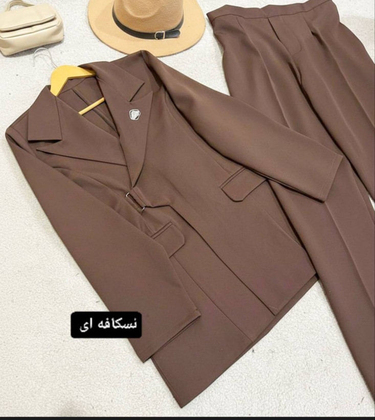 کت شلوار زنانه شادی - جنس : مازراتی - رنگ بندی - سایزبندی زنانه ارسال ۱۰ روز