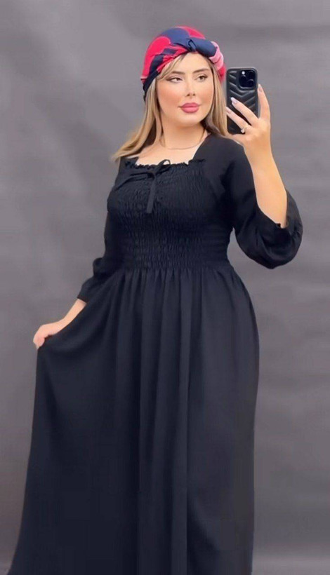 🤩پیراهن بلند زنانه لاله🤩جنس : 🤩ابروبادی🤩رنگبندی- فری سایز