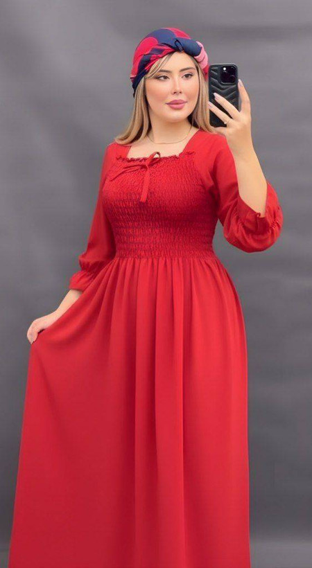 🤩پیراهن بلند زنانه لاله🤩جنس : 🤩ابروبادی🤩رنگبندی- فری سایز