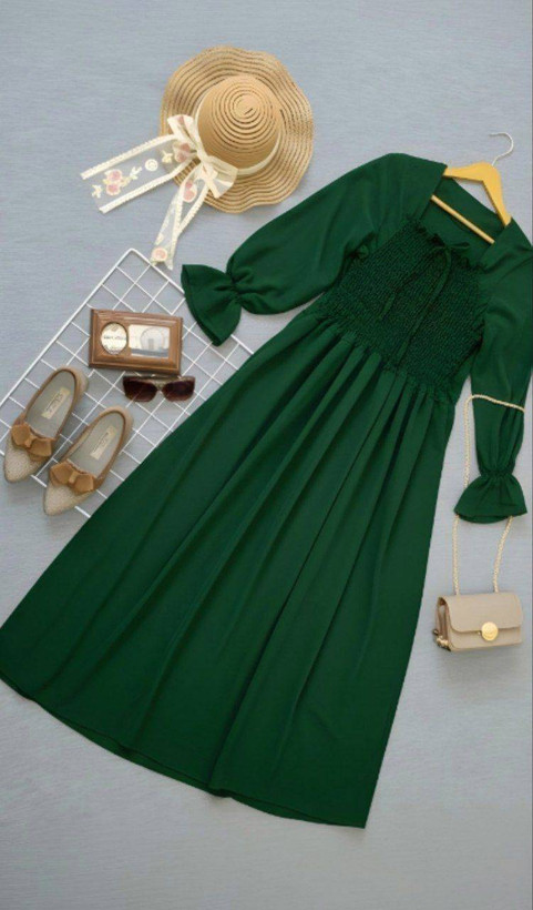 🤩پیراهن بلند زنانه لاله🤩جنس : 🤩ابروبادی🤩رنگبندی- فری سایز
