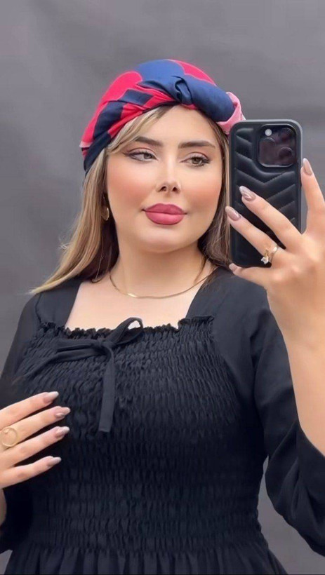 🤩پیراهن بلند زنانه لاله🤩جنس : 🤩ابروبادی🤩رنگبندی- فری سایز