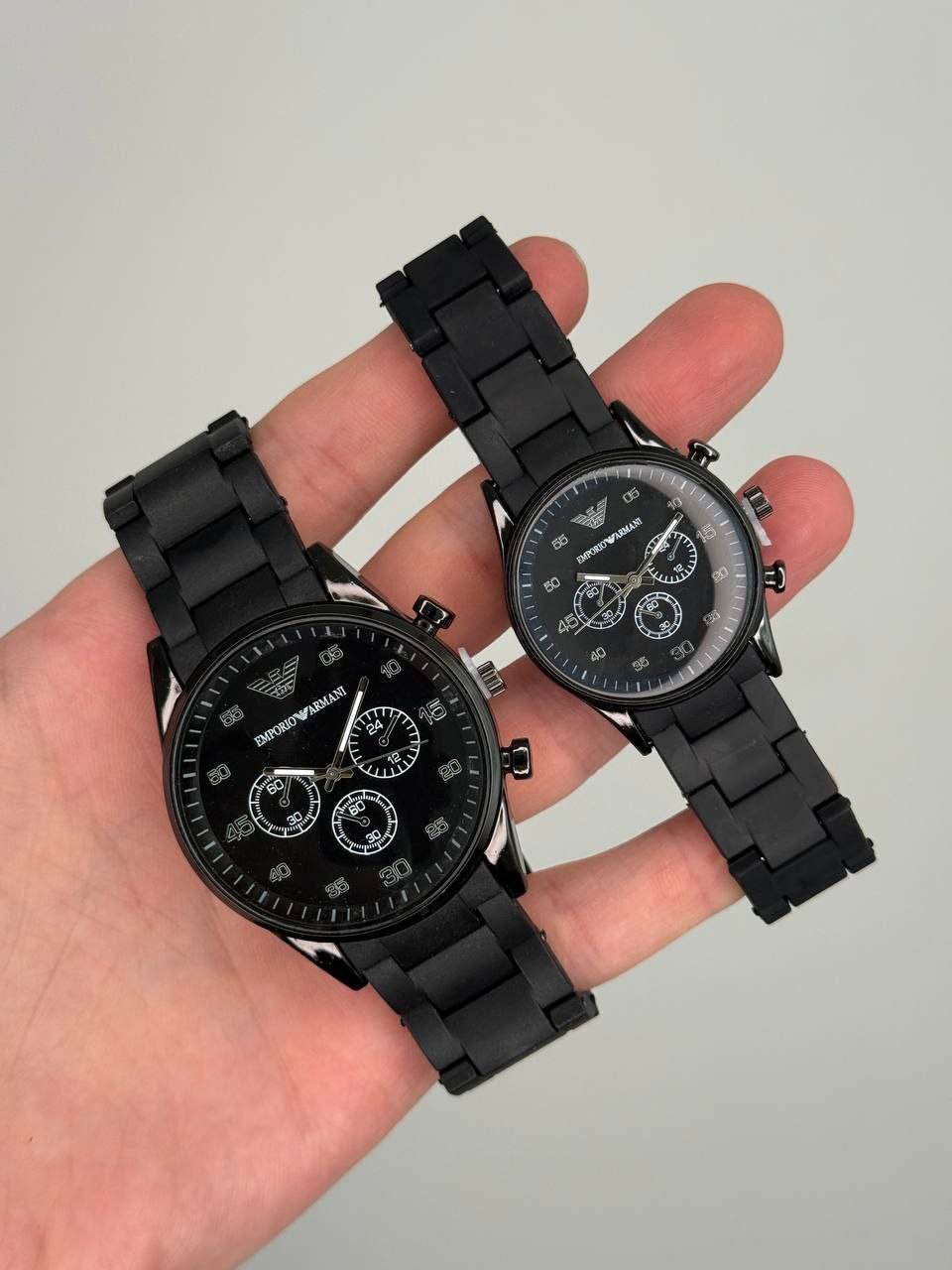 Emporio Armani. ساعت ست امپریو آرمانی زنانه و مردانه جنس : بند پیو
