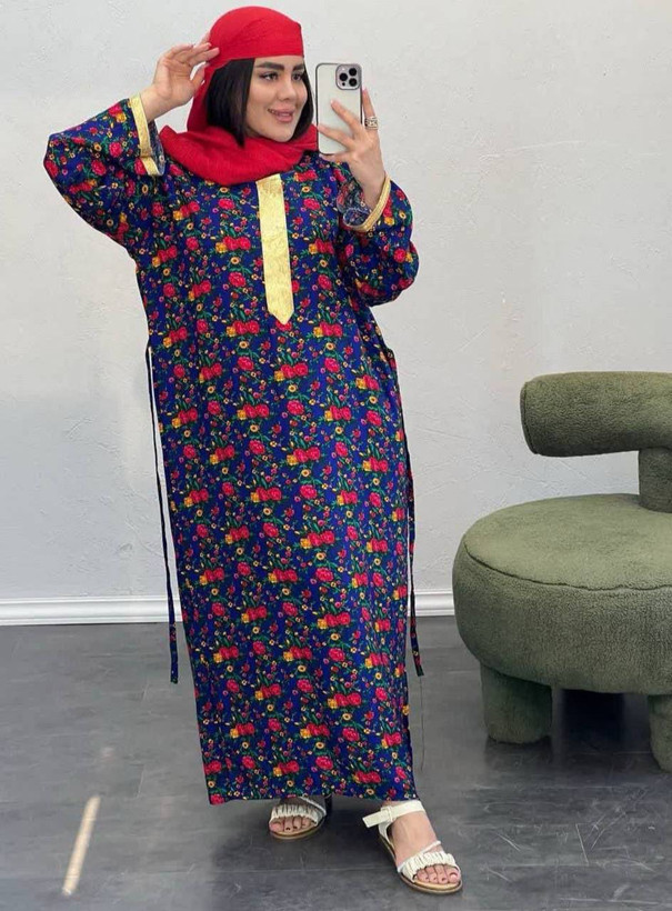 پیراهن ساحلی زنانه سوگل - 🧵جنس : نخی درجه یک - فری سایز - رنگبندی