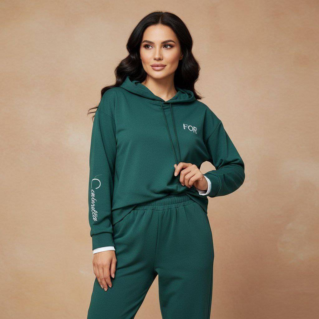 ست ورزشی زنانه کد : 389 - 🧵جنس : فلامنت کج را - رنگبندی - سایزبندی