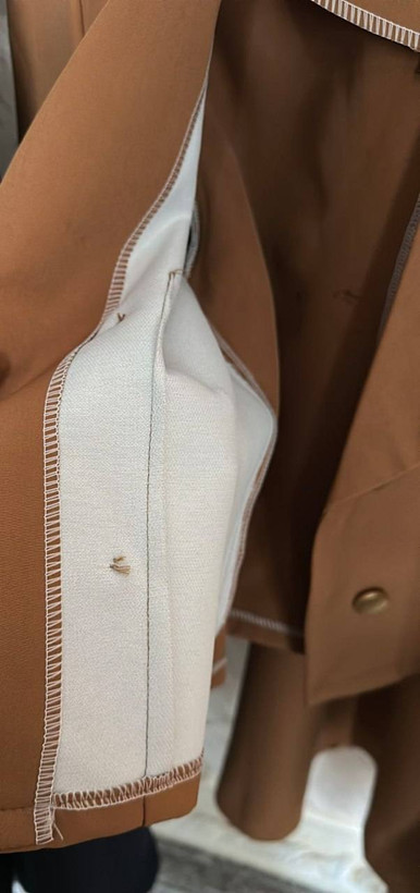 کت دامن یارا جلوی کت لایی پرشین لمینت شده شتری - سرمه ای - مشکی - سبز - سایزبندی زنانه