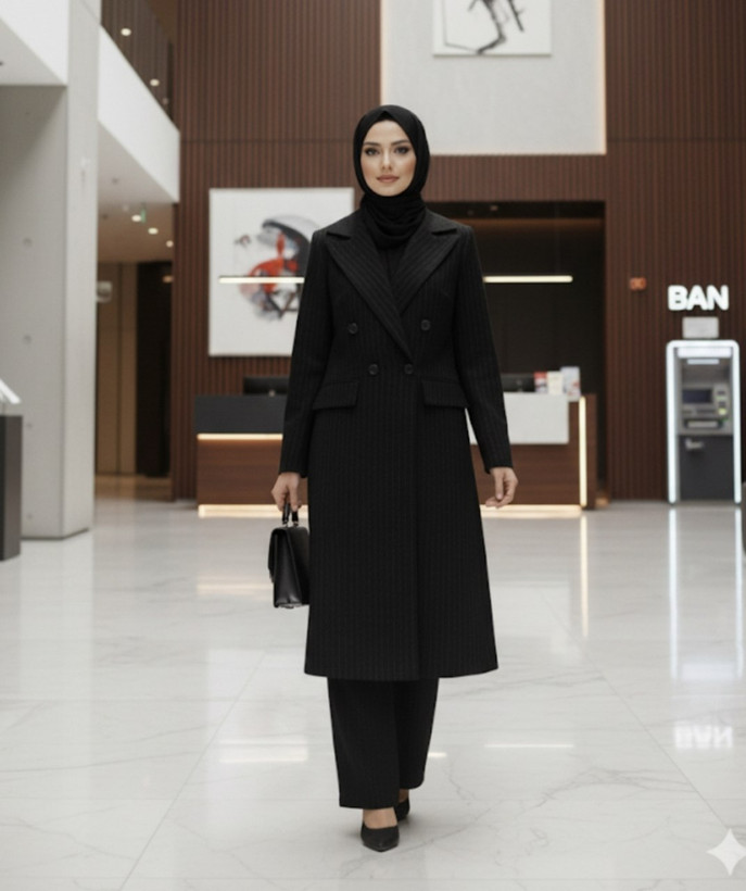 ست اداری زنانه آوینا - 👚جنس : دیپلمات پرشیا - رنگبندی - سایزبندی