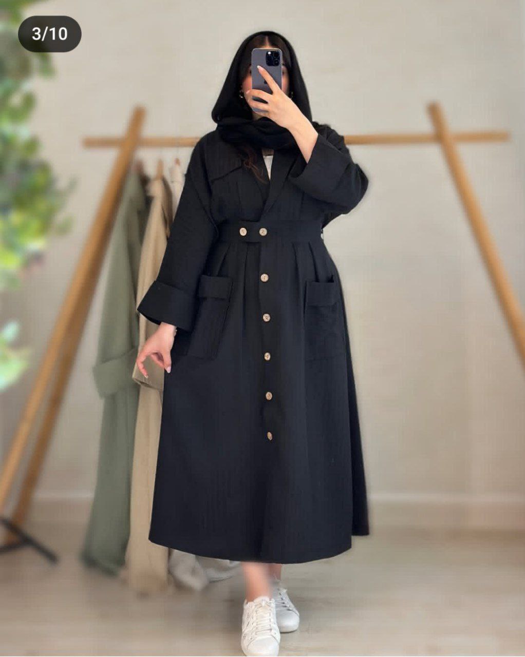 مانتو زنانه ترند شانا -  🧵جنس : صوفیا گِرم بالا بهترین کیفیت🤌🤌رنگبندی - فری سایز