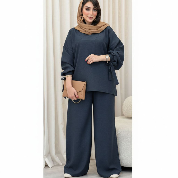 ست شومیز و شلوار رستا 🦋 🧵جنس : صوفیا گِرم بالا درجه یککک🤌🤌رنگبندی - سایزبندی