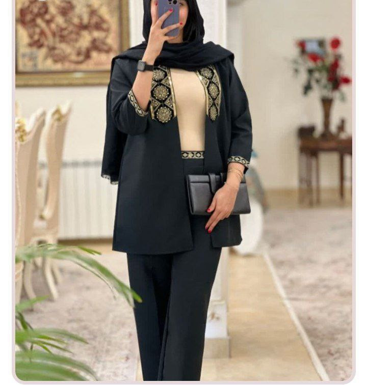 🌈نام : بهدوخت زنانه🧵جنس : پرشین مکانیک درجه یک - مشکی - فری سایز