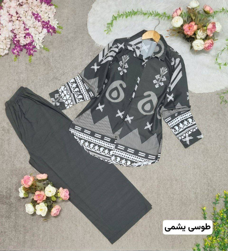 ست دلنواز جنس: بوگاتی ابی - طوسی،یشمی - قرمز - کاربنی - کرمی فری36تا46ریز زنانه