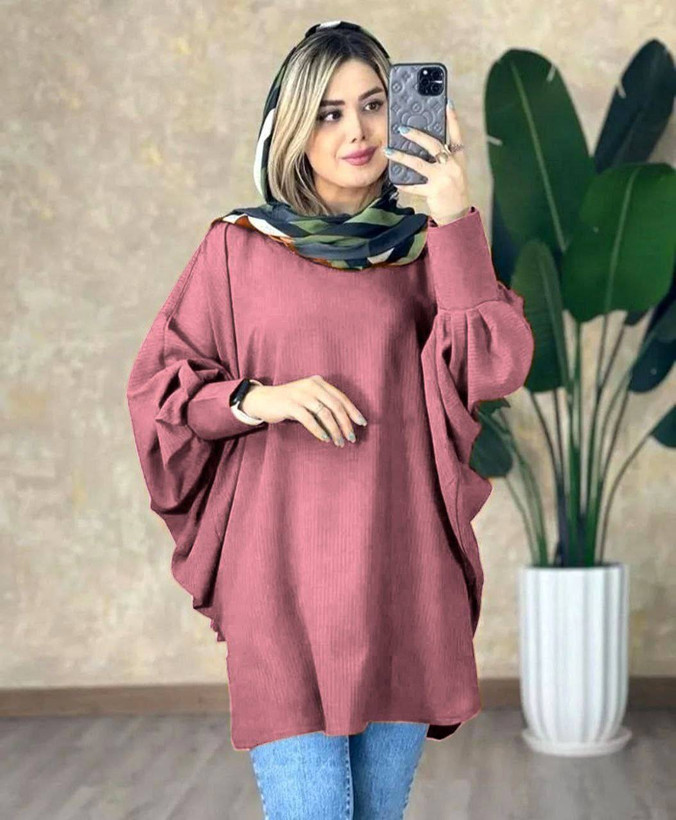 پانچ پرفروش گیسو جنس : کرپ حریر میله ای اعلا مشکی - سرمه ای - نسکافهای - کالباسی - طوسی - فری سایز زنانه