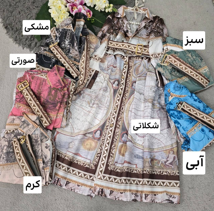 مدل زیورمن جنس : ابریشمی پفکی با کیفیت فری سایز زنانه مشکی, سبز, کرم, نسکافه ای, صورتی, آبی