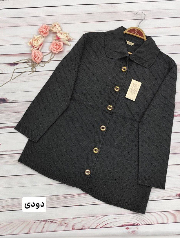 : ژاکت بافت جنس : بافت اعلا و لطیف کاملا بهاری مشکی, زرشکی, بنفش, طوسی, سورمه ای, استخوانی, دودی فری سایز زنانه