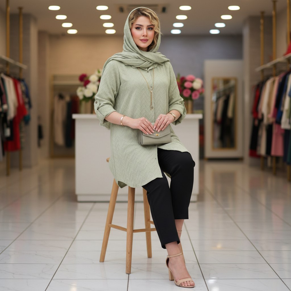 شومیز مراکشی زیکزاکی جنس : مراکشی سبزسدری, کرم, مشکی, نسکافه ای سایز بندی زنانه