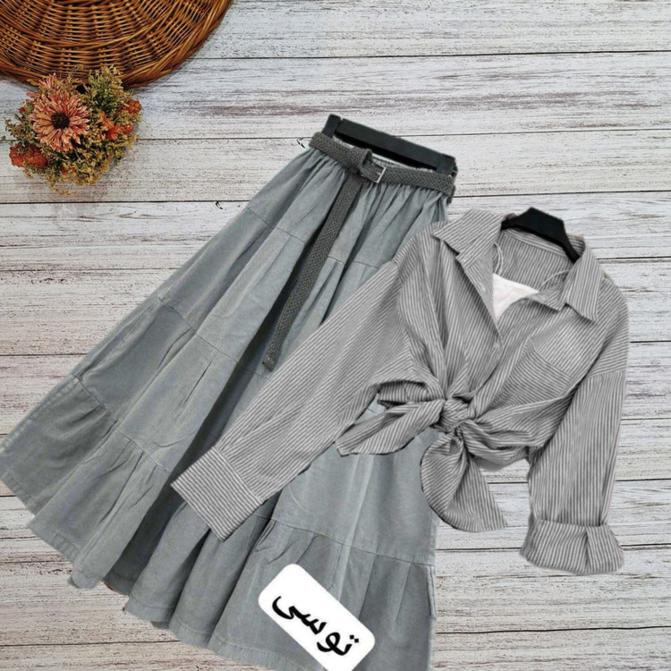شومیز ترند پینترستی جنس : تترون مانتویی سبز , مشکی , نسکافهای , فری سایز زنانه