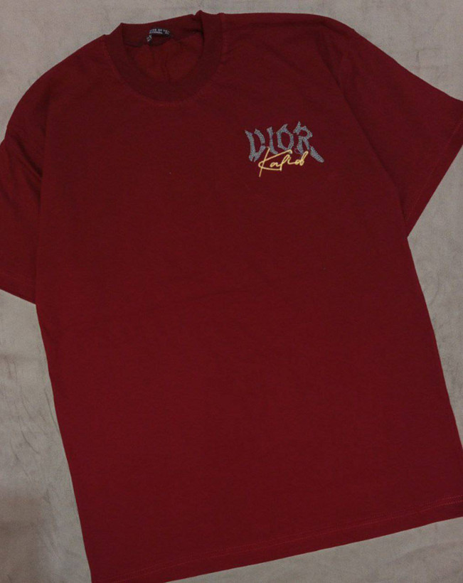 تیشرت قواره دار DIOR - 🧵جنس : سوپر نخ پنبه 28 - رنگبندی - سایزبندی