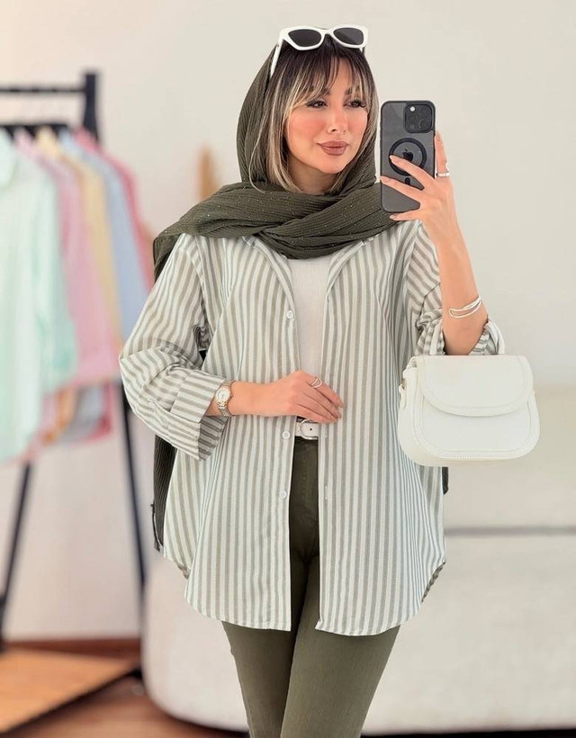 شومیزمانتویی ونوس جنس : لنین زارا لطیف فری سایز رنگبندی زنانه