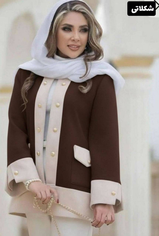 مانتو عسلچه جنس : مازراتی مشکی, شکلاتی, نسکافه ای, سورمه ای, آبی, بنتون فری سایز زنانه