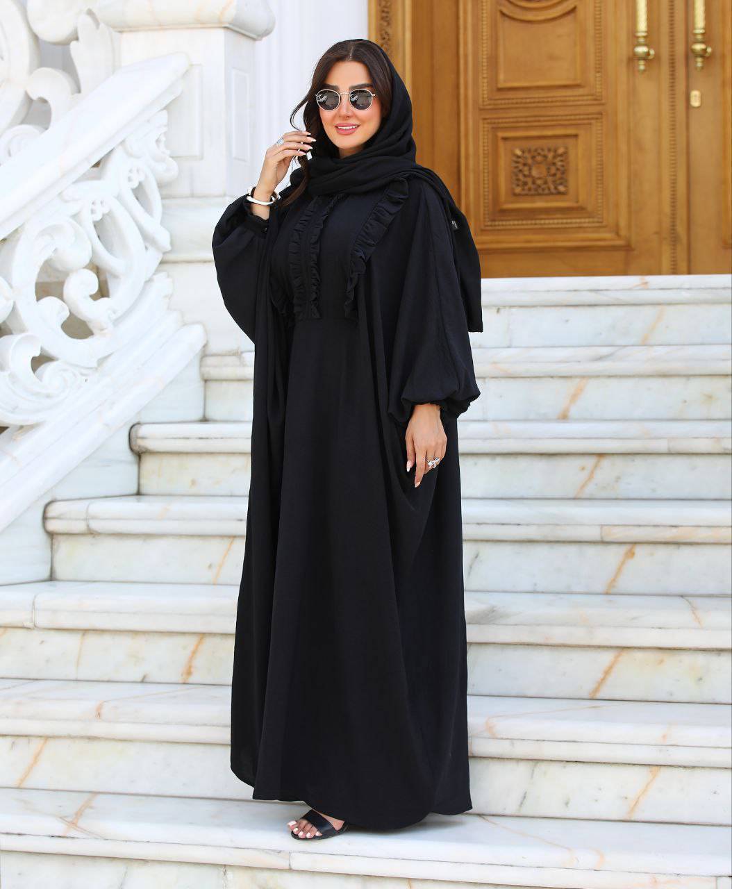 طرح آتوسا جنس : ابروبادی مشکی, سورمه ای, قرمز, سبز سدری, سبز یشمی فری سایز زنانه