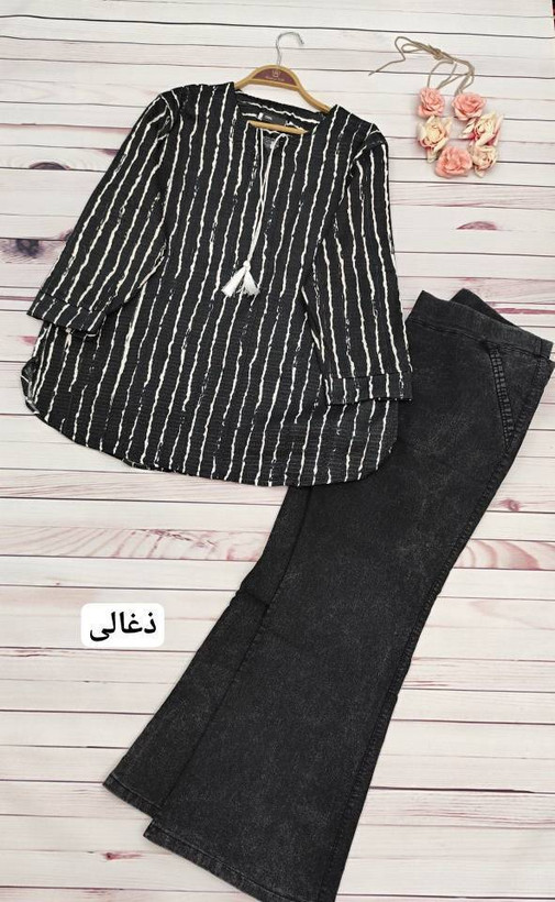 شومیز ترانه جنس : بیسکوییتی اعلا آبی, ذغالی, سورمه ای, بنتون, نخودی فری سایز زنانه