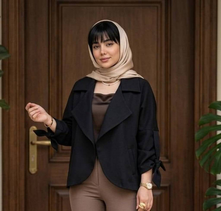 مانتو کتی بانو جنس : بزیاق اعلا و درجه یک رنگبندی فری سایز زنانه