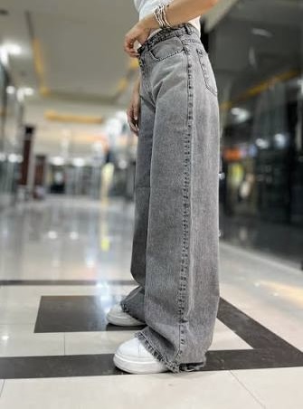 شلوار جین بگ دبورا جنس : جین ترک طوسی, ذغالی سایز ها : 40, 42, 44, 46, 48 زنانه