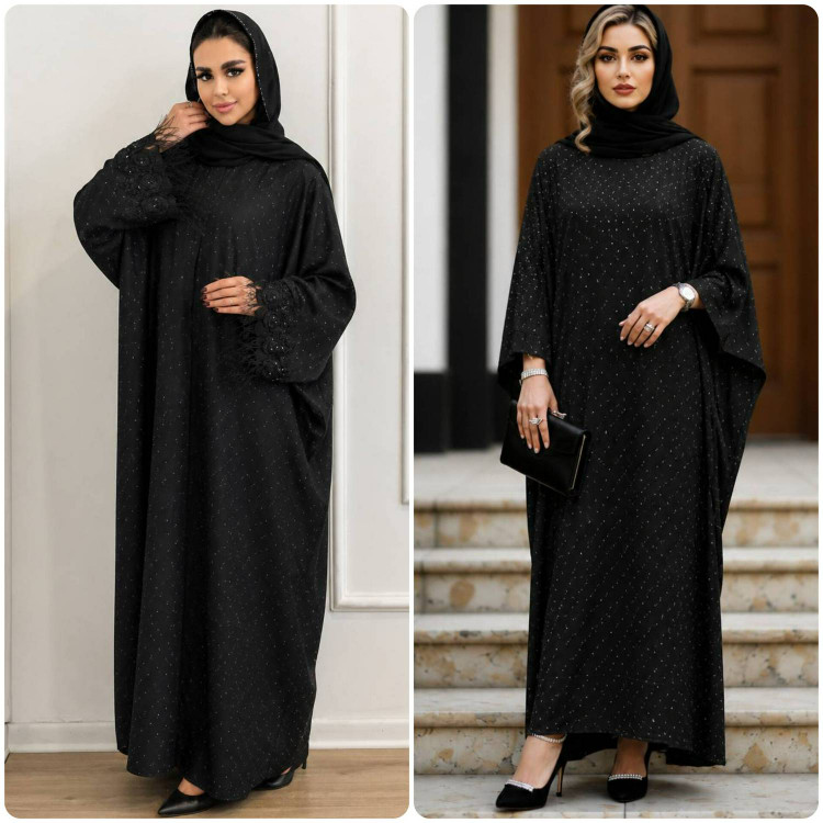 عبا شاهکار جنس : الیزه نگین کوب تکرنگ فری سایز زنانه