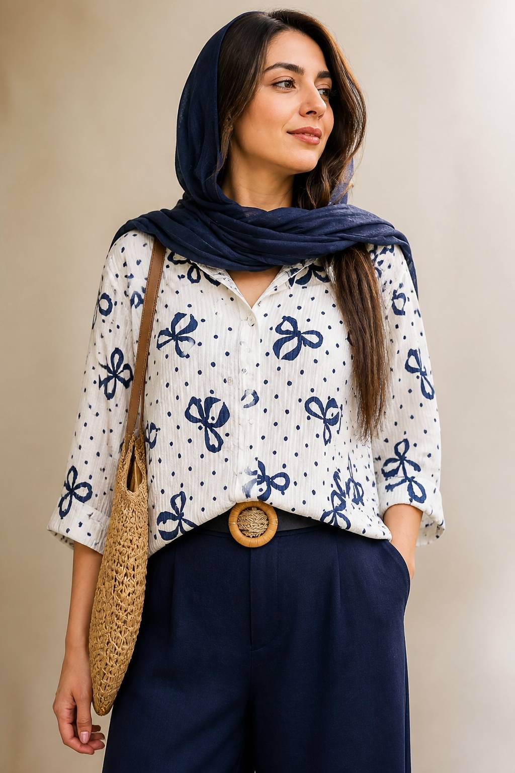 شومیز یاس جنس : گریشه ینزی مشکی, سرمه, شکلاتی, آبی روشن, سبز سدری, سبز اقیانوسی فری سایز زنانه