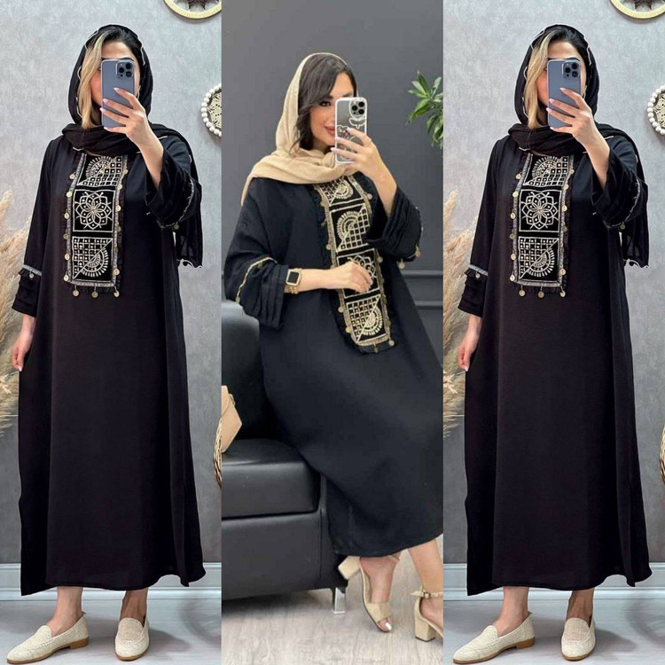 مدل دلارام جنس : شانتون با کیفیت مشکی فری سایز زنانه