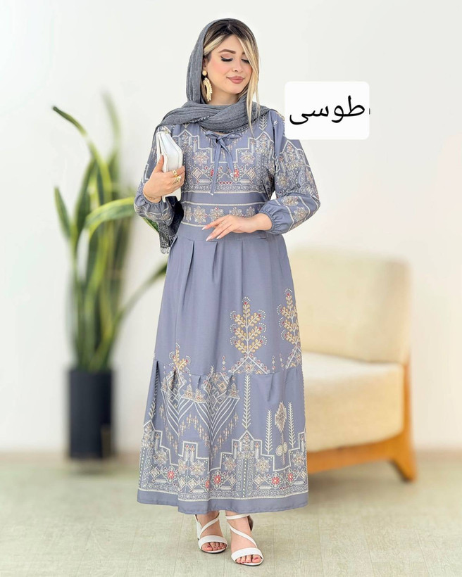ساحلی چاپی بوگاتی جنس: بوگاتی درجه یک ابی - سبز - طوسی - مشکی صورتی فری سایز زنانه