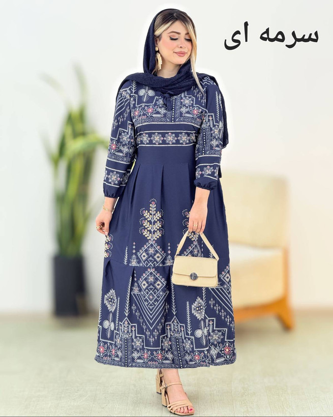 ساحلی چاپی بوگاتی جنس: بوگاتی درجه یک ابی - سبز - طوسی - مشکی صورتی فری سایز زنانه