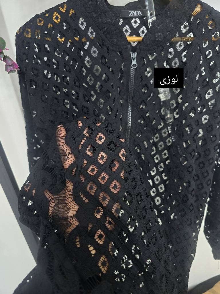 بامبر گیپور جنس : دانتل قلب, دایره, لوزی, ترمه, موج, نیلوفر, زنبوری, رز مینیاتور, دانتل, رز زیگزاگ فری سایز زنانه