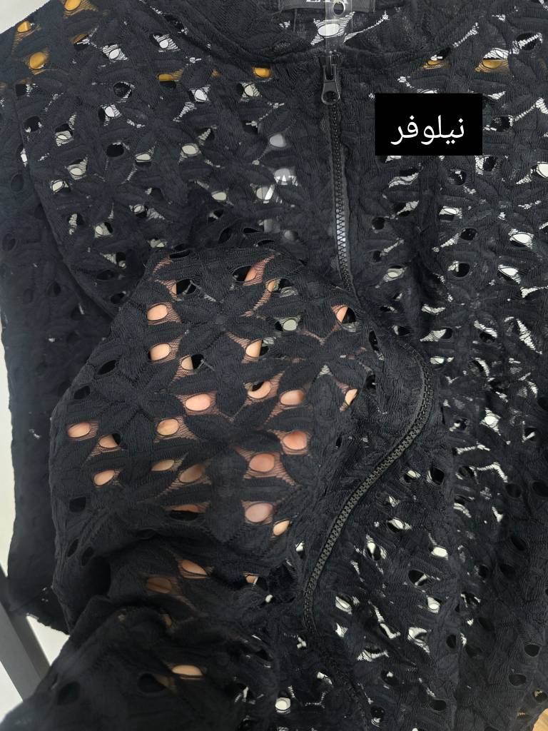 بامبر گیپور جنس : دانتل قلب, دایره, لوزی, ترمه, موج, نیلوفر, زنبوری, رز مینیاتور, دانتل, رز زیگزاگ فری سایز زنانه