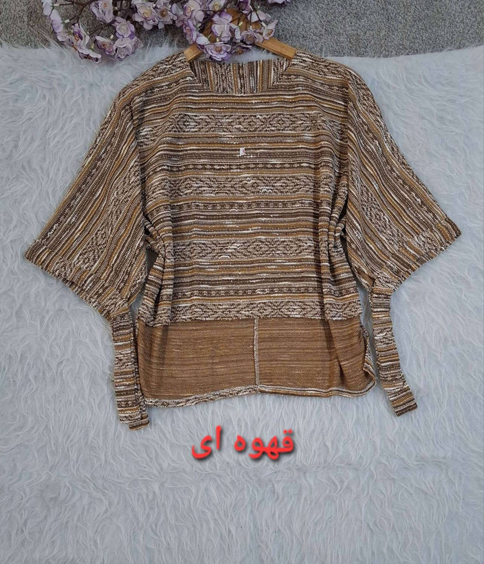 سارافون و رویه کیمونویی جنس : بوکله حصیری طوسی, سبز, سورمه ای, قهوه ای فری سایز زنانه