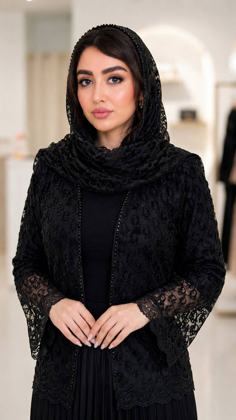 ست کت دامن مجلسی ساناز جنس : جنس کت تور مخمل کوبی آستر دار ،دامن پلیسه سیلک رنگبندی فری سایز زنانه