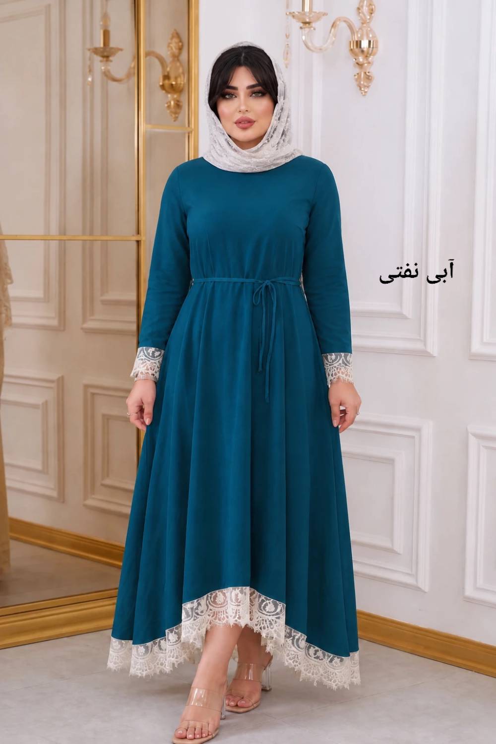 پیراهن بلند ناناز جنس : مازراتی  مشکی, شکلاتی, نسکافه ای, سورمه ای, زرشکی, آبی, بنتون, آبی نفتی فری سایز زنانه