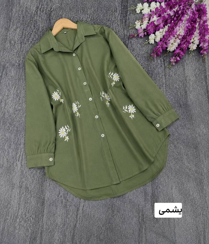 شومیز سوگند جنس: الیاف درجه1 ابی - زرشکی - سدری - سورمه - مشکی - موکا - نسکافه - یشمی فری سایز زنانه