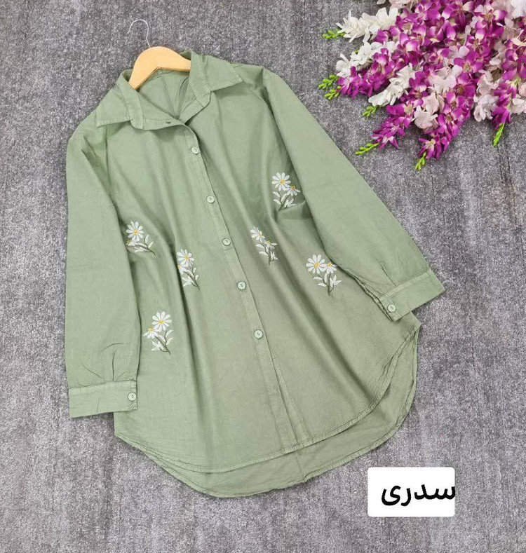 شومیز سوگند جنس: الیاف درجه1 ابی - زرشکی - سدری - سورمه - مشکی - موکا - نسکافه - یشمی فری سایز زنانه