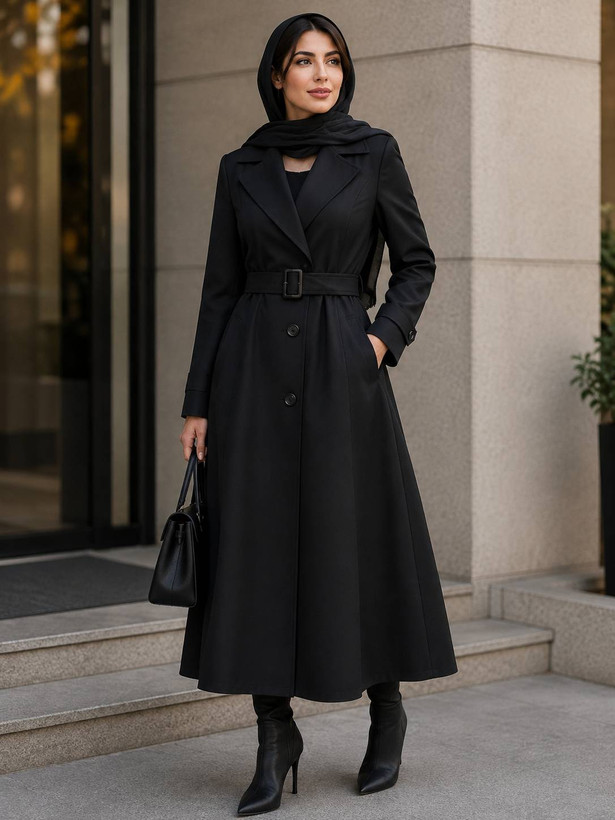 مانتو اداری روژینا جنس : مکانیک پرشیا درجه یک سرمه ای - طوسی - مشکی - سایزبندی زنانه