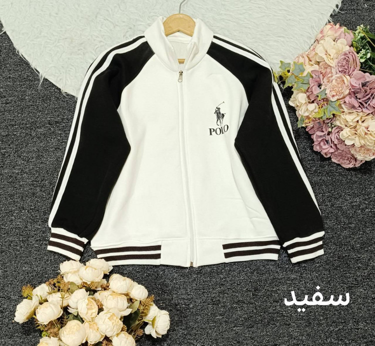 سویشرت polo جنس : دورس داخل کرکی مشکی, آبی, سفید, صورتی, زرد فری سایز زنانه