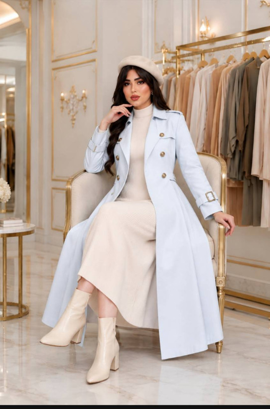 بارانی صدف جنس : کتان تی سی مشکی, سبز, زیتونی, کرمی, صدری, آبی آسمانی, فیلی فری سایز زنانه